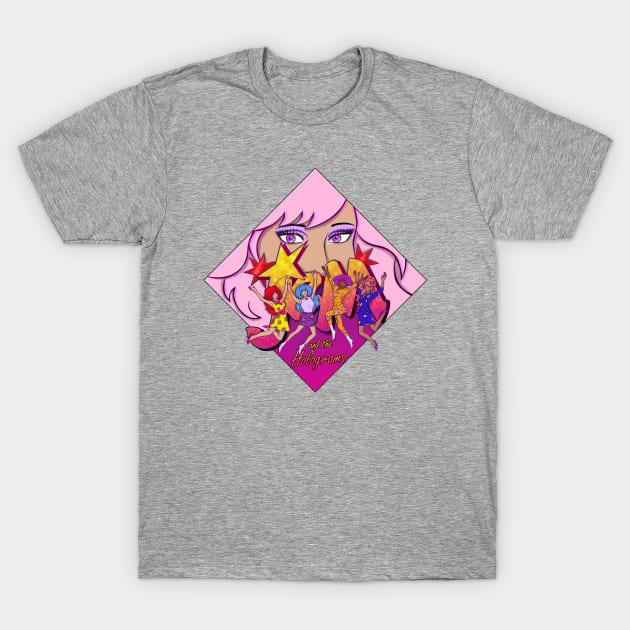 Jem and the Holograms - Jump! by BraePrint T-Shirt by Braeprint